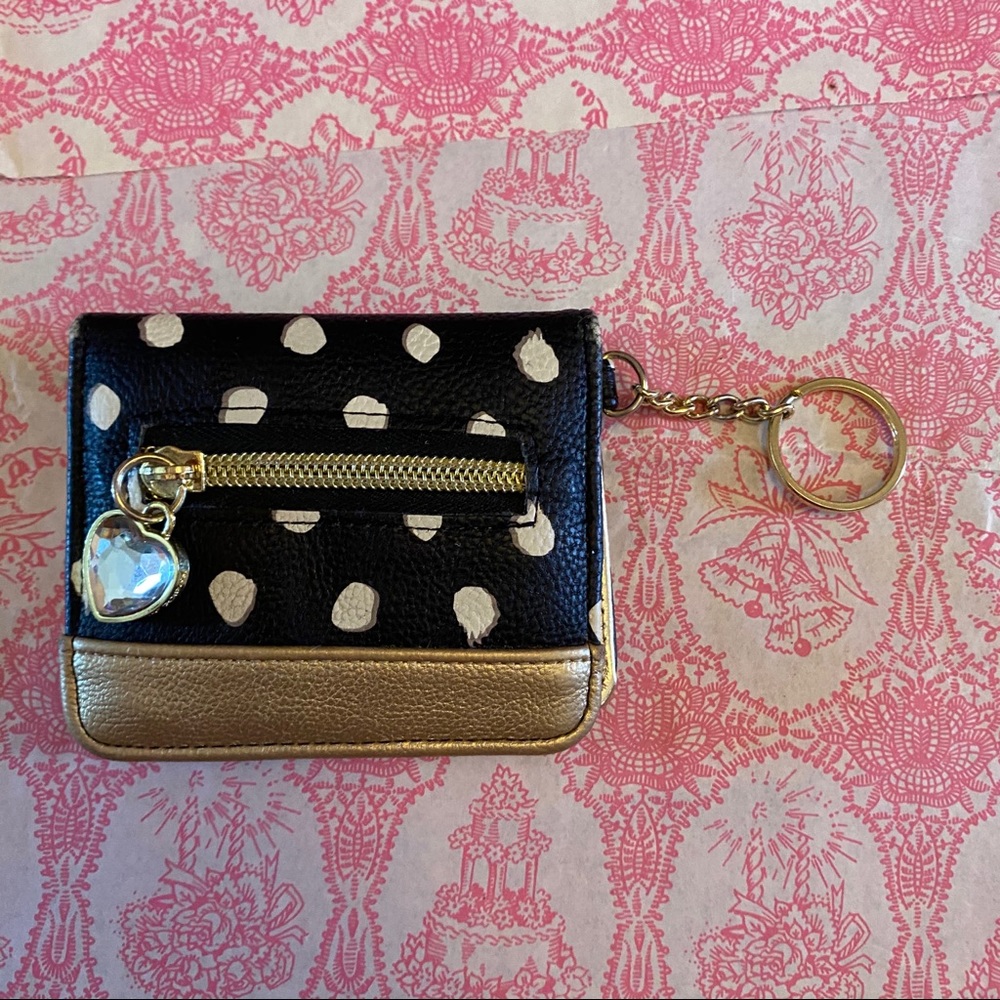 Betsey Johnson wallet keychain